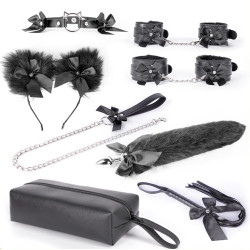 SM Fantasy Kit Sm Bow Suit 7 Pièces Noir
